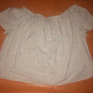XXL Gap off the shoulder blouse